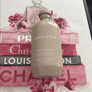 Sand + Fog Vanilla Sugar body wash